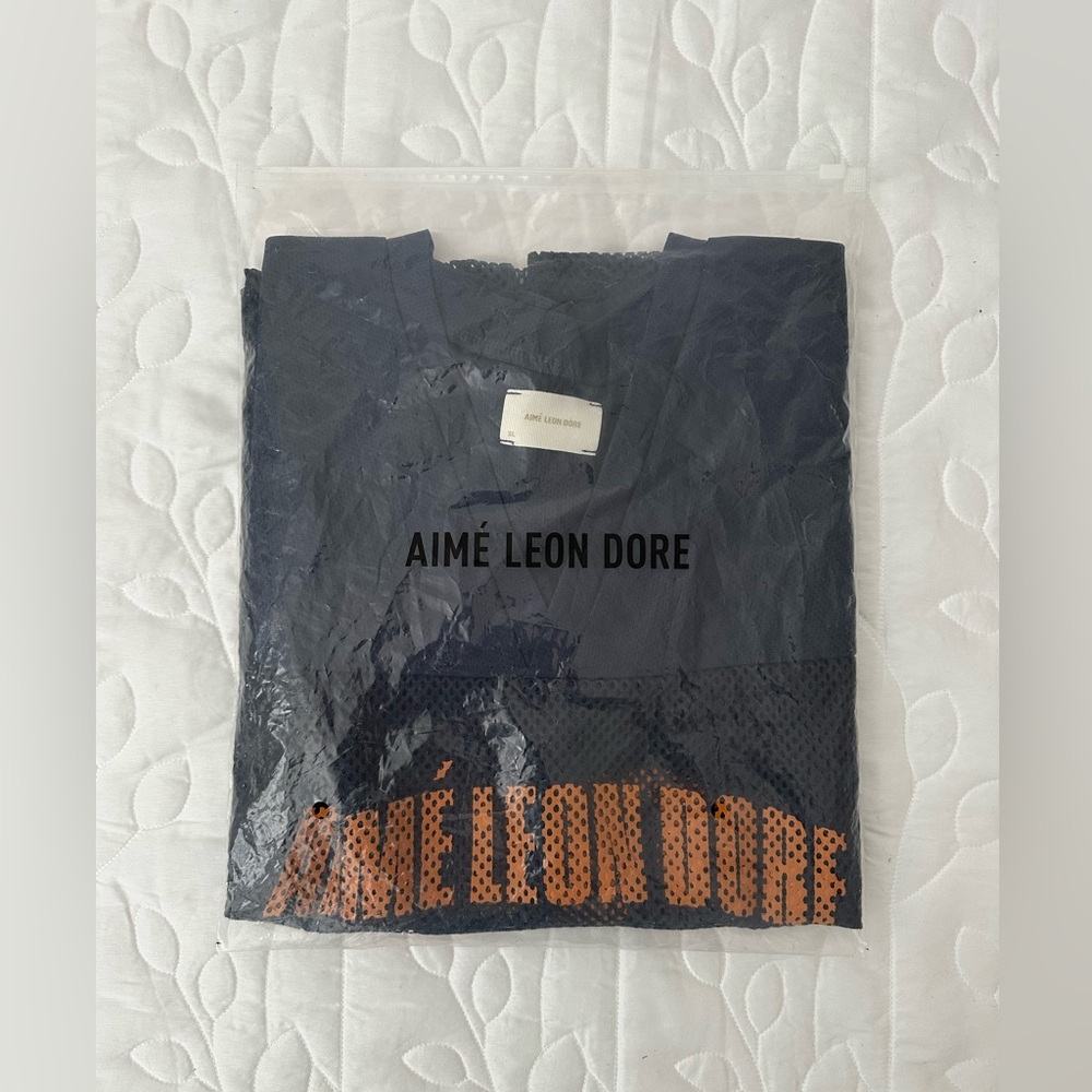 Aime Leon Dore Navy Cropped Practice Jersey - Picture 5 of 6